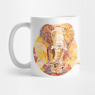 Charging elephant Mug